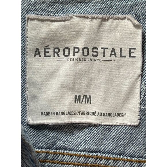 AEROPOSTALE - Women's Denim Jacket - Light Blue - Medium - Picture 10 of 13